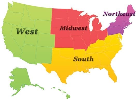 Usa Regions